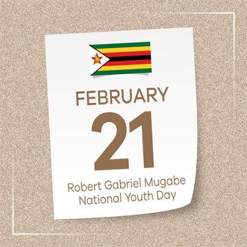 Zimbabwe 21 February Robert Gabriel Mugabe National Youth Day Zimbabwe