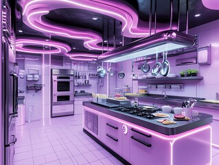 Worms-eye view of a sleek