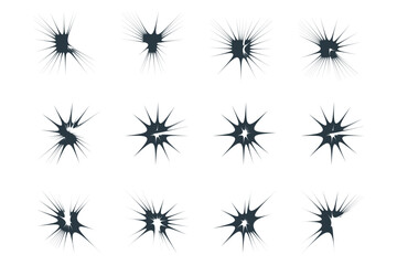 Fire Sparkle Shape 12_Set V-2