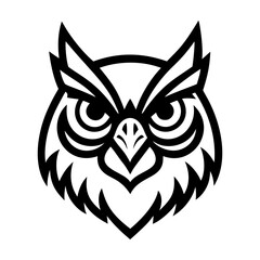 An icon of cardinal face in solid style