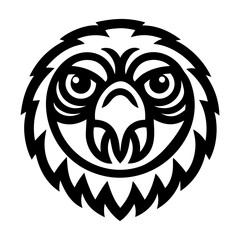 Spix macaw icon in filled style