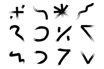 Brush Stroke B 6_Set V-1