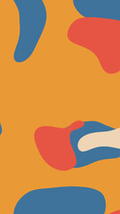 Pastel Color Hand Drawn Background