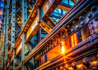 Steel: Dented Dynamism - Double Exposure