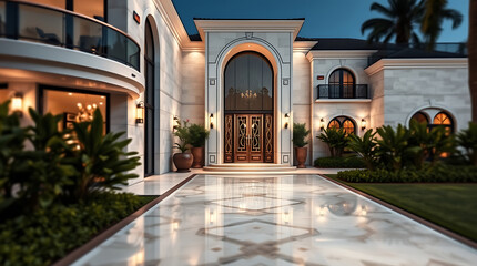 Magnificent Modern Mansion: A Luxurious Residence with Exquisite Architectural Design