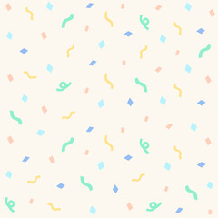 축하하는 느낌의 도형패턴