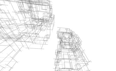 abstract lines geometric drawing