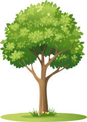 Obraz premium Tree isolated ai generative