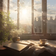 Peaceful Morning, Generative Ai