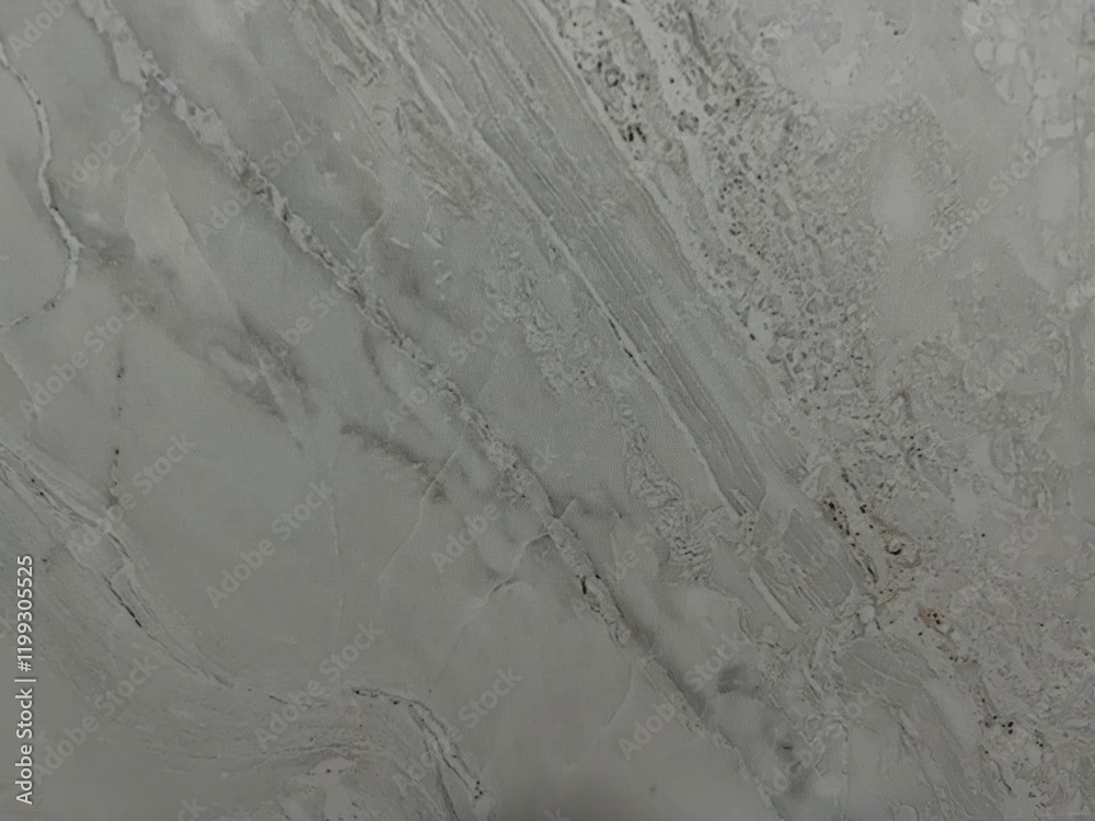 Poster smooth gray marble texture with subtle veins and natural patterns, ideal for interior design, counte