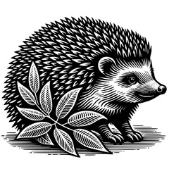 Hedgehog Drawing