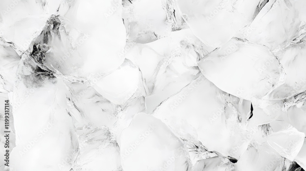 Poster abstract monochrome ice texture background