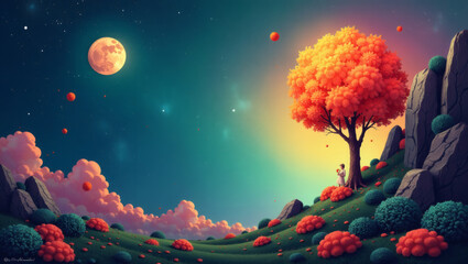 Unique Surreal Abstract Art