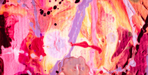 A Colorful Vintage Paper Design with Colorful Textures