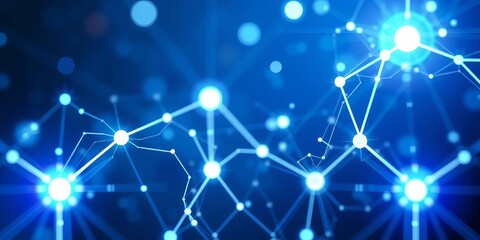 An abstract and futuristic digital world showcasing the fusion of groundbreaking technology and innovation generated by artificial intelligence, innovation, AI generated, abstract