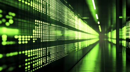 Futuristic digital art with vibrant color lines, ideal for tech, web, and business backdrops