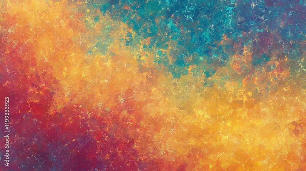 Aufkleber abstract colorful vibrant textured background