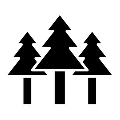 Obraz premium Forest Icon