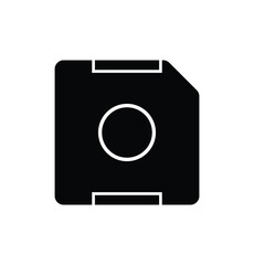 Print save floppy disk icon vector illustration.