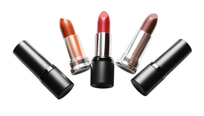 Obraz premium Luxury Lipstick Set Makeup Collection Beauty Products Cosmetics Fashion