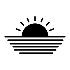 Sunset Icon