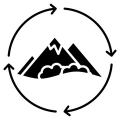 Sustainable Tourism Icon