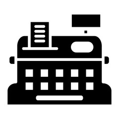 Cashier Machine Icon