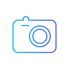 camera gradient icon