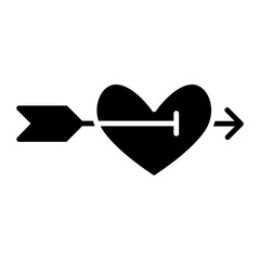 Heart Arrow Icon