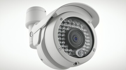 Naklejka premium High-Definition Security Camera: Advanced Surveillance Technology