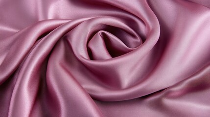 Obraz premium Layers of luxurious pink and purple silk fabrics, with delicate folds catching soft light