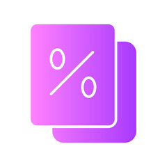 discount label gradient icon