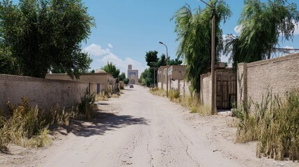 Deserted Village Road