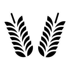 Obraz premium Wheat Icon