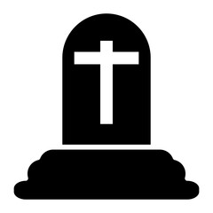 Obraz premium Grave Icon