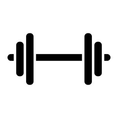 Obraz premium Dumbbells Icon