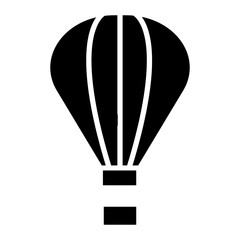 Obraz premium Hot Air Balloon Icon