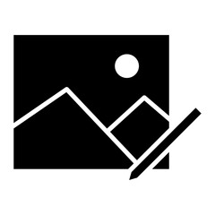 Photo Editing Icon