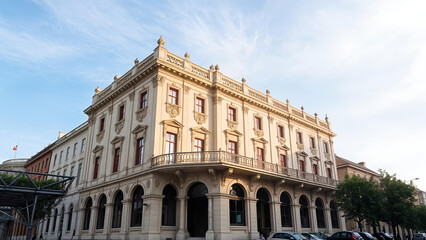 Obraz premium plaza de espana city