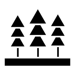 Obraz premium Forest Icon