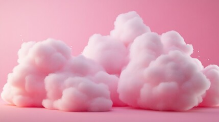 Pink Dreamland: A Fluffy Cloud Fantasy