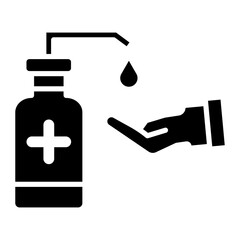 Hand Gel Icon