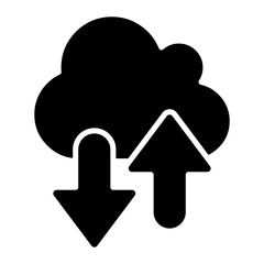 Cloud Networking Icon