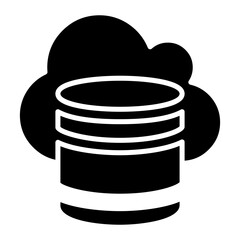 Cloud Database Icon