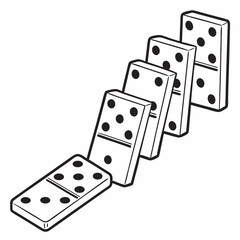 set of dominoes