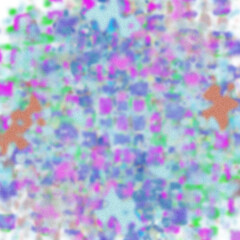 An abstract transparent psychedelic wavy vignette design element overlay.