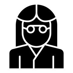 Female Professor Icon