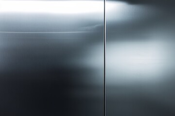 Sleek Modern Brushed Metal Texture Background Steel Panel Design