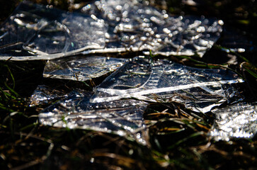 cracked ice
