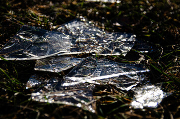 cracked ice